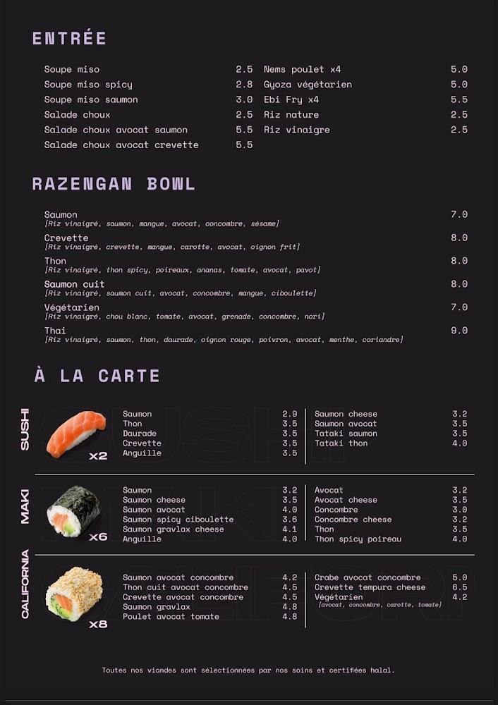 Kaizo - Menu Image 2